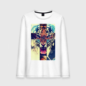 Мужской лонгслив хлопок с принтом SWAG tiger в городе Новоалтайск, 100% хлопок |  | bshirts | swag | tiger | сваг | свог | свэг | тигр