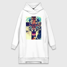 Платье-худи хлопок с принтом SWAG tiger в городе Новоалтайск,  |  | bshirts | swag | tiger | сваг | свог | свэг | тигр