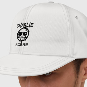 Кепка снепбек с прямым козырьком с принтом Charlie Scene (HU) в городе Новоалтайск, хлопок 100% |  | charlie | charlie scene | scene | панк | рок | чарли шин
