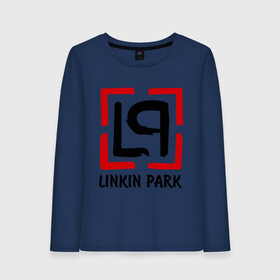 Женский лонгслив хлопок с принтом Linkin park в городе Новоалтайск, 100% хлопок |  | lp | rock | линкин парк | музыка | рок группа