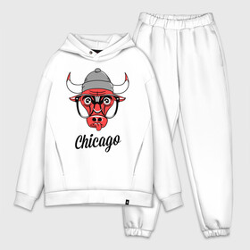 Мужской костюм хлопок OVERSIZE с принтом Chicago swag в городе Новоалтайск,  |  | chicago bulls | swag | swag style | буйвол | бык | одежда сваг | сваг | сваг стиль | свег | свог | свэг | чикаго | чикаго булз