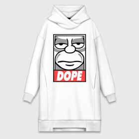 Платье-худи хлопок с принтом Homer dope в городе Новоалтайск,  |  | гомер