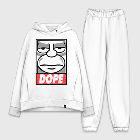 Женский костюм хлопок Oversize с принтом Homer dope в городе Новоалтайск,  |  | гомер