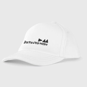 Детская бейсболка с принтом Depeche mode (9) в городе Новоалтайск, 100% хлопок | классический козырек, металлическая застежка-регулятор размера | Тематика изображения на принте: depeche | depeche mode | mode | депеш мод | дипиш мод | музыка | рок группа