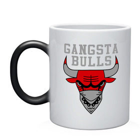 Кружка хамелеон с принтом Gangsta bulls в городе Новоалтайск, керамика | меняет цвет при нагревании, емкость 330 мл | bshirts | bulls | cihago bulls | gangsta bulls | swag | sweg | бык | красный бык | сваг | свег | чикаго булс