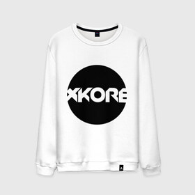 Мужской свитшот хлопок с принтом XKore в городе Новоалтайск, 100% хлопок |  | dubstep | electro | даб степ | дабстеп | логотипы | музыка