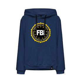 Мужская толстовка хлопок с принтом FBI в городе Новоалтайск, френч-терри, мягкий теплый начес внутри (100% хлопок) | карман-кенгуру, эластичные манжеты и нижняя кромка, капюшон с подкладом и шнурком | fbi | federal bureau of investigation | newtop | америка | спецслужбы | сша | фбр | федеральное бюро расследований