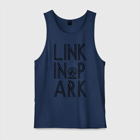 Мужская майка хлопок с принтом Linkin Park в городе Новоалтайск, 100% хлопок |  | linkin park | rock | альтернативный метал | альтернативный рок | линкин парк | ню метал | рок | рэпкор | электроник рок