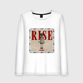 Женский лонгслив хлопок с принтом Rise skillet в городе Новоалтайск, 100% хлопок |  | rise | skillet | toplanding | альтернативный рок | лого | логотип | рок | рок группа | рок группы | симфонический рок | христианский рок