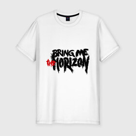 Мужская футболка премиум с принтом Bring me the horizon в городе Новоалтайск, 92% хлопок, 8% лайкра | приталенный силуэт, круглый вырез ворота, длина до линии бедра, короткий рукав | bmth | bring me the horizon | hardcore | kubana 2014 | rock | дэткор | музыка | рок | рок группы
