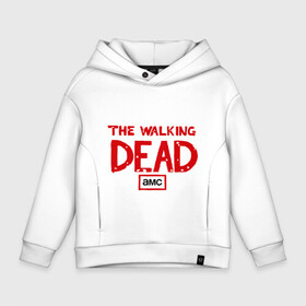 Детское худи Oversize хлопок с принтом The walking dead в городе Новоалтайск, френч-терри — 70% хлопок, 30% полиэстер. Мягкий теплый начес внутри —100% хлопок | боковые карманы, эластичные манжеты и нижняя кромка, капюшон на магнитной кнопке | Тематика изображения на принте: the walking dead | живые мертвецы | кино | кровь | сериал | ходячие мертвецы
