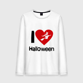 Мужской лонгслив хлопок с принтом I love halloween (Я люблю хэллоуин) в городе Новоалтайск, 100% хлопок |  | 31 октября | hallowin | haloveen | haloven | halovin | halowen | hellowee | heloven | helovin | день всех святых | день святых | привидение | призрак | смайл | халлоуин | халоуин | халувин | хелловин | хеллоуин | хеллуин | хеловин