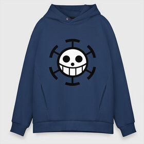 Мужское худи Oversize хлопок с принтом One Piece в городе Новоалтайск, френч-терри — 70% хлопок, 30% полиэстер. Мягкий теплый начес внутри —100% хлопок | боковые карманы, эластичные манжеты и нижняя кромка, капюшон на магнитной кнопке | Тематика изображения на принте: anime | cartoon | one piece | аниме | анимэ | ван | ванпис | смайл | череп