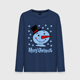 Мужской лонгслив хлопок с принтом Merry christmas в городе Новоалтайск, 100% хлопок |  | 2014 | merry christmas | зима | новый год | с новым годом | с рождеством | снег | снеговик