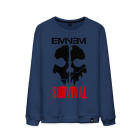 Мужской свитшот хлопок с принтом Eminem - Survival в городе Новоалтайск, 100% хлопок |  | eminem   survival | gangsta | gansta | hip | hip hop | hop | media | rap | survival выживание | еп | рэп | рэпчина | хип | хип хоп | хоп | эминем