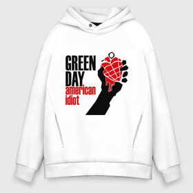 Мужское худи Oversize хлопок с принтом Green day American idiot (1) в городе Новоалтайск, френч-терри — 70% хлопок, 30% полиэстер. Мягкий теплый начес внутри —100% хлопок | боковые карманы, эластичные манжеты и нижняя кромка, капюшон на магнитной кнопке | green day | green day граната | green day. american idiot | heavy metal | metal | rock | trash metal | альтернатива | граната | грин дэй | квартет | метал | рок | рок группа | рок группы | трэш метал | хеви метал