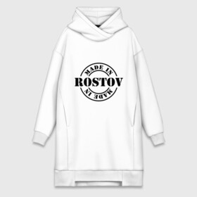 Платье-худи хлопок с принтом Made in Rostov (сделано в Ростове) в городе Новоалтайск,  |  | made in rostov | регионы россии | ростовская область | сделано в ростове
