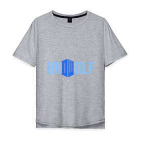 Мужская футболка хлопок Oversize с принтом Доктор Кто - bad wolf в городе Новоалтайск, 100% хлопок | свободный крой, круглый ворот, “спинка” длиннее передней части | доктор | доктор кто   bad wolf