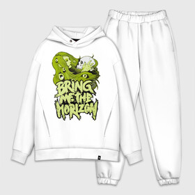 Мужской костюм хлопок OVERSIZE с принтом Bring me the horizon girl в городе Новоалтайск,  |  | bring me to horizon | альтернатива | череп