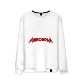 Мужской свитшот хлопок с принтом airbourne в городе Новоалтайск, 100% хлопок |  | airbourne | kubana | кубана | лого | логотип | метал | музыка | подарок | разное | рок