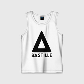 Детская майка хлопок с принтом Bastille в городе Новоалтайск,  |  | bastille | kubana | rock | кубана | музыка | подарок | рок | треугольник