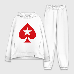 Женский костюм хлопок Oversize с принтом Покер Пики Poker Stars в городе Новоалтайск,  |  | игры | карты | покер | покер пики poker stars