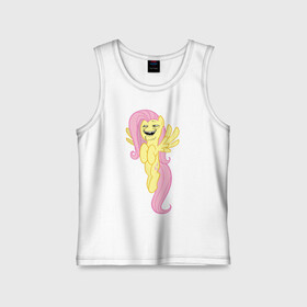 Детская майка хлопок с принтом Пони троллфейс в городе Новоалтайск,  |  | my little pony | pony | брони | пони | пони троллфейс | тролл