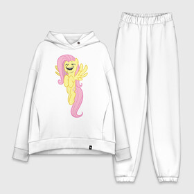 Женский костюм хлопок Oversize с принтом Пони троллфейс в городе Новоалтайск,  |  | my little pony | pony | брони | пони | пони троллфейс | тролл