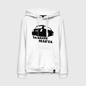 Мужская толстовка хлопок с принтом WAGON MAFIA в городе Новоалтайск, френч-терри, мягкий теплый начес внутри (100% хлопок) | карман-кенгуру, эластичные манжеты и нижняя кромка, капюшон с подкладом и шнурком | дрифт