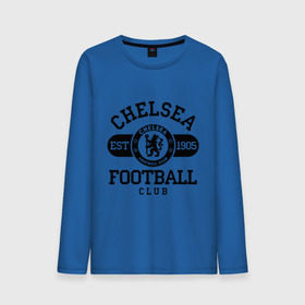 Мужской лонгслив хлопок с принтом Chelsea футбольный клуб в городе Новоалтайск, 100% хлопок |  | 1905 | chelsea | chelsea logo | fc | footbal club | лого | логотип | спорт | футбол | футбольный клуб | челси