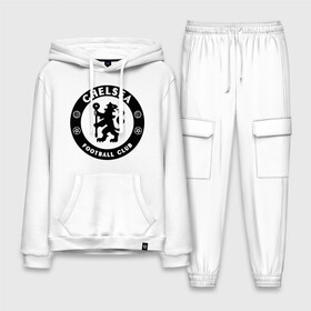 Мужской костюм хлопок с толстовкой с принтом Chelsea logo в городе Новоалтайск,  |  | 1905 | chelsea | chelsea logo | fc | footbal club | лого | логотип | спорт | футбол | футбольный клуб | челси