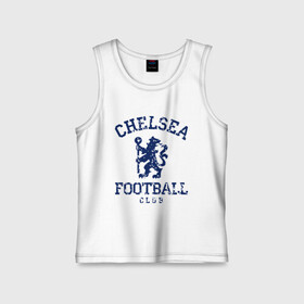 Детская майка хлопок с принтом Chelsea FC в городе Новоалтайск,  |  | 1905 | chelsea | chelsea logo | fc | footbal club | лого | логотип | спорт | футбол | футбольный клуб | челси