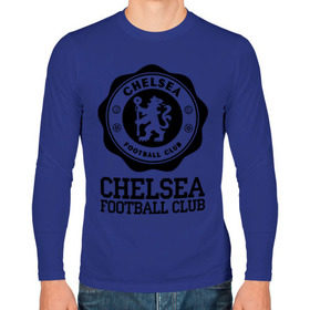 Мужской лонгслив хлопок с принтом Chelsea FC в городе Новоалтайск, 100% хлопок |  | 1905 | chelsea | chelsea logo | fc | footbal club | лого | логотип | спорт | футбол | футбольный клуб | челси