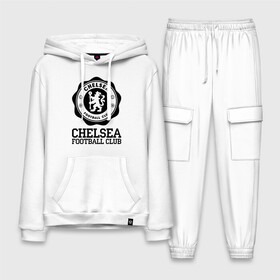 Мужской костюм хлопок с толстовкой с принтом Chelsea FC в городе Новоалтайск,  |  | 1905 | chelsea | chelsea logo | fc | footbal club | лого | логотип | спорт | футбол | футбольный клуб | челси