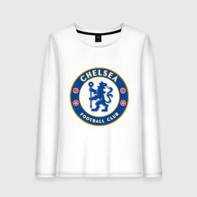 Женский лонгслив хлопок с принтом Chelsea logo в городе Новоалтайск, 100% хлопок |  | 1905 | chelsea | chelsea logo | fc | footbal club | лого | логотип | спорт | футбол | футбольный клуб | челси