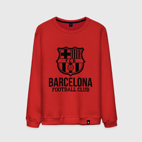 Мужской свитшот хлопок с принтом Barcelona FC в городе Новоалтайск, 100% хлопок |  | barcelona | fc | fc barcelona | footbal club | барселона | лого | логотип | спорт | футбол | футбольный клуб