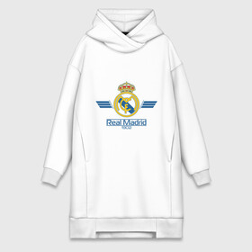 Платье-худи хлопок с принтом Real Madrid 1902 в городе Новоалтайск,  |  | 1902 | fc | footbal club | real madrid | лого | логотип | реал мадрид | спорт | футбол | футбольный клуб