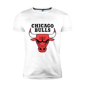 Мужская футболка премиум с принтом Chicago Bulls в городе Новоалтайск, 92% хлопок, 8% лайкра | приталенный силуэт, круглый вырез ворота, длина до линии бедра, короткий рукав | chicago bulls | newtop | swag | swag style | toplanding | одежда сваг | сваг | сваг стиль | свег | свог | свэг | чикаго булз