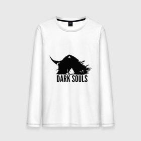 Мужской лонгслив хлопок с принтом Dark Souls в городе Новоалтайск, 100% хлопок |  | dark souls | praise the sun | you died | дарк соулс | темные души