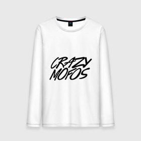 Мужской лонгслив хлопок с принтом Crazy Mofos в городе Новоалтайск, 100% хлопок |  | cm | crazy mofos | крейзи мофос