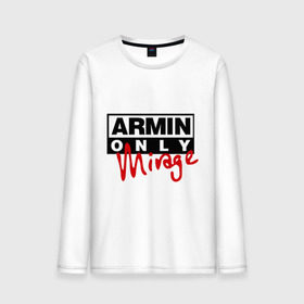 Мужской лонгслив хлопок с принтом Armin only - mirage в городе Новоалтайск, 100% хлопок |  | addicted | buuren | mirage | van | аrmin