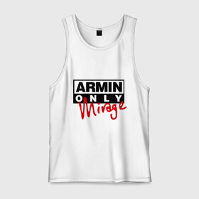 Мужская майка хлопок с принтом Armin only - mirage в городе Новоалтайск, 100% хлопок |  | addicted | buuren | mirage | van | аrmin