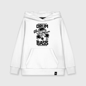 Детская толстовка хлопок с принтом DRUM N BASS пластинка в городе Новоалтайск, 100% хлопок | Круглый горловой вырез, эластичные манжеты, пояс, капюшен | club | disc | drum | dubstep | music | phones | vinil | басс | бейс | винил | дабстеп | драм | клуб | музыка | наушник | пластинка