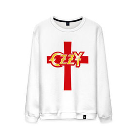 Мужской свитшот хлопок с принтом Ozzy Osbourne (Оззи Осборн) в городе Новоалтайск, 100% хлопок |  | 