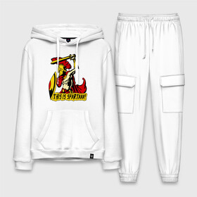 Мужской костюм хлопок с толстовкой с принтом Это Спартааа в городе Новоалтайск,  |  | спарта