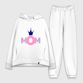 Женский костюм хлопок Oversize с принтом Mom в городе Новоалтайск,  |  | mom | mother | дети | мама | мамочка | мать | родители