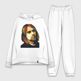 Женский костюм хлопок Oversize с принтом Nirvana в городе Новоалтайск,  |  | cobain | kurt | nirvana | кобейн | курт | нирвана