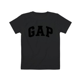 Детская футболка хлопок с принтом GAP Swag в городе Новоалтайск, 100% хлопок | круглый вырез горловины, полуприлегающий силуэт, длина до линии бедер | gap | swag | сваг | свег | свэг