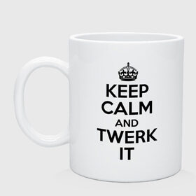 Кружка с принтом Twerk it в городе Новоалтайск, керамика | объем — 330 мл, диаметр — 80 мм. Принт наносится на бока кружки, можно сделать два разных изображения | twerc | twerk | twerk dance | twerk it | twerk team | тверк | тверк денс