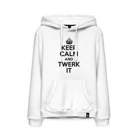 Мужская толстовка хлопок с принтом Twerk it в городе Новоалтайск, френч-терри, мягкий теплый начес внутри (100% хлопок) | карман-кенгуру, эластичные манжеты и нижняя кромка, капюшон с подкладом и шнурком | twerc | twerk | twerk dance | twerk it | twerk team | тверк | тверк денс